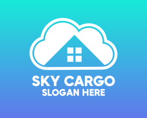 Home Cloud  logo design