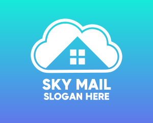 Home Cloud  logo design