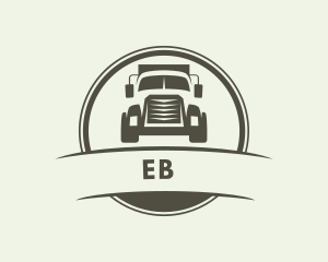 Truck Vehicle Logistics Delivery Logo