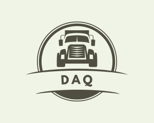 Truck Vehicle Logistics Delivery Logo