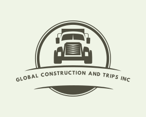 Vehicle - Truck Vehicle Logistics Delivery logo design