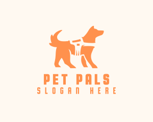 Pet Dog Walker logo design