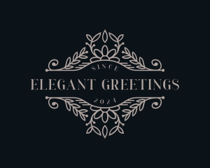 Elegant Skincare Boutique logo design