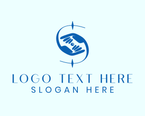 Letter S Hand  Logo
