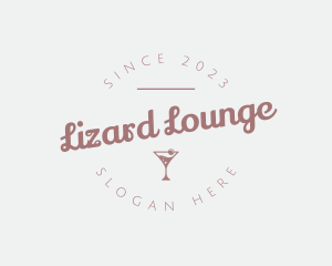 Champagne Drink Bar logo design