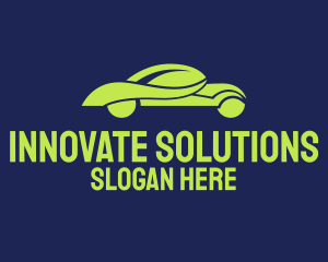 Car Dealership - Fancy Green Car logo design