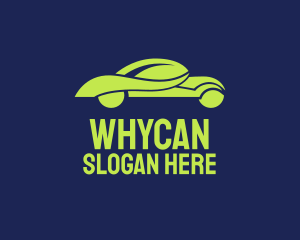 Car Accessories - Fancy Green Car logo design