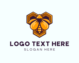 Honeycomb - Honeycomb Bee Apiary logo design