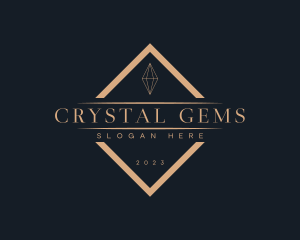 Diamond Jewelry Gem logo design