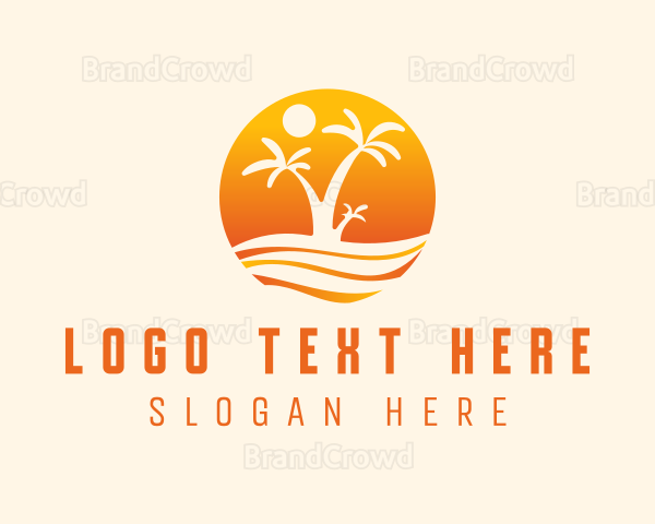 Orange Palm Beach Logo