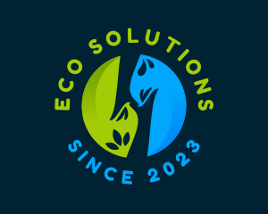 Environmental - Environmental Leaf Hands logo design