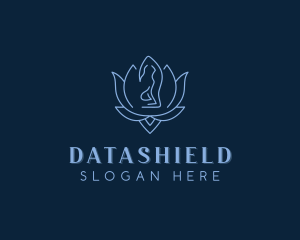 Holistic - Lotus Therapeutic Yoga logo design