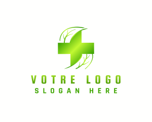 Organic - Organic Health Cross logo design