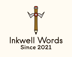 Writing - Writing Pencil Sword logo design