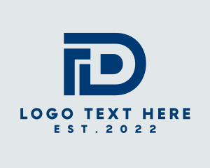 Professional - Professional Advisory Letter D logo design