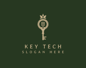 Gold Key Housing logo design