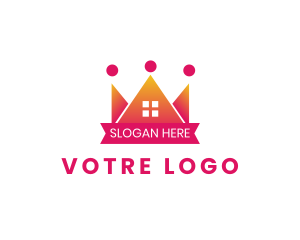 Pink Crown House Logo