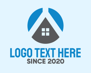 Broker - House Builder Construction logo design