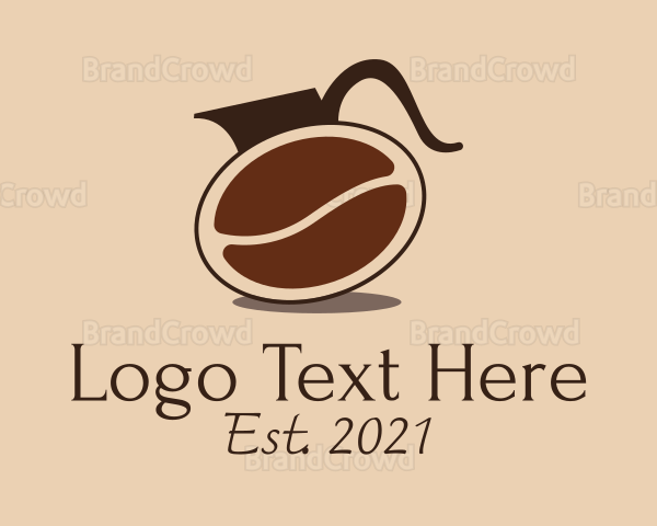 Hot Coffee Pot Logo