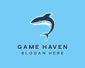 Scary Shark Gaming logo design