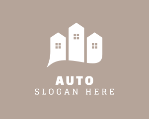 Apartment - Quirky Subdivision Homes logo design