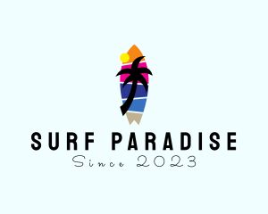 Surfing Water Sport logo design