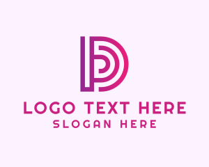 Corporation - Advertising Firm Letter D logo design