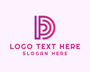 Financial - Advertising Firm Letter D logo design