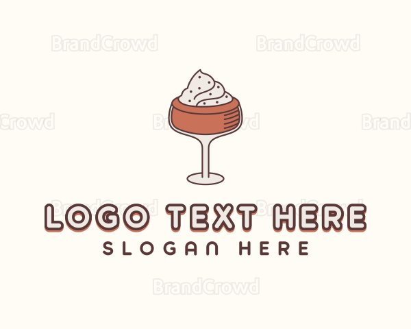 Sweet Dessert Mousse Logo