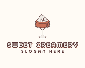 Sweet Dessert Mousse logo design