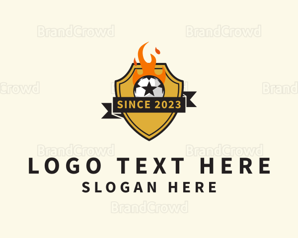 Flame Football League Logo