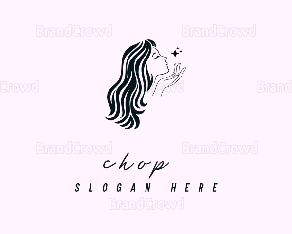 Beauty Woman Skincare Logo