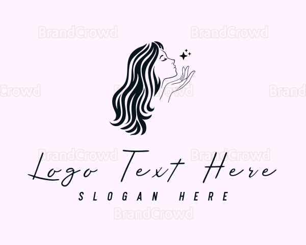 Beauty Woman Skincare Logo