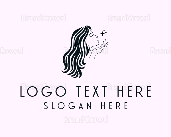 Beauty Woman Skincare Logo