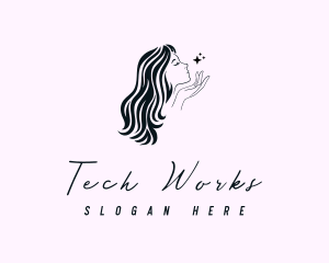 Beauty Woman Skincare Logo