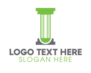 Lawyer - Science Lab Pillar logo design