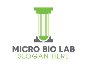 Science Lab Pillar logo design