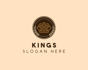 Royal Crown Badge logo design