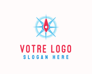 Navigator - Modern Compass Navigate logo design