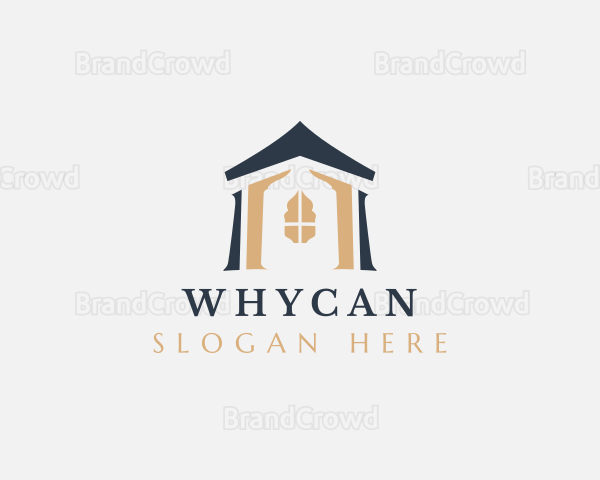 House Building Construction Logo