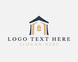 Mediterranean - House Building Construction logo design