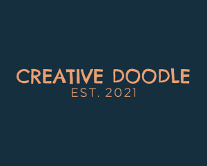 Childish Doodle Apparel logo design