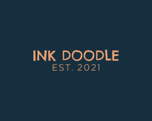 Childish Doodle Apparel logo design