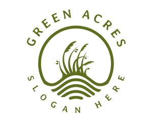 Green Grass Garden logo design