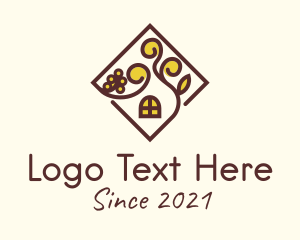 Rental - Diamond Garden House logo design