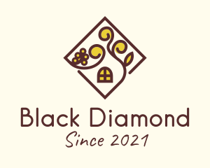 Diamond Garden House  logo design