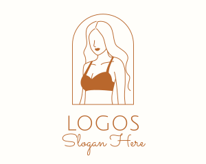 Female - Flawless Beauty Woman logo design