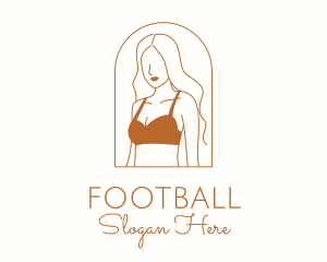 Seductive - Flawless Beauty Woman logo design