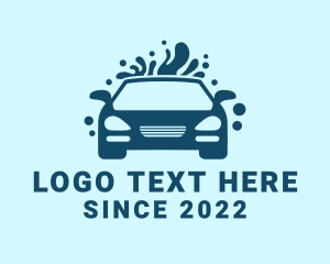 Clean - Water Car Cleaning logo design