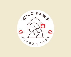 Animal Pet Veterinary logo design